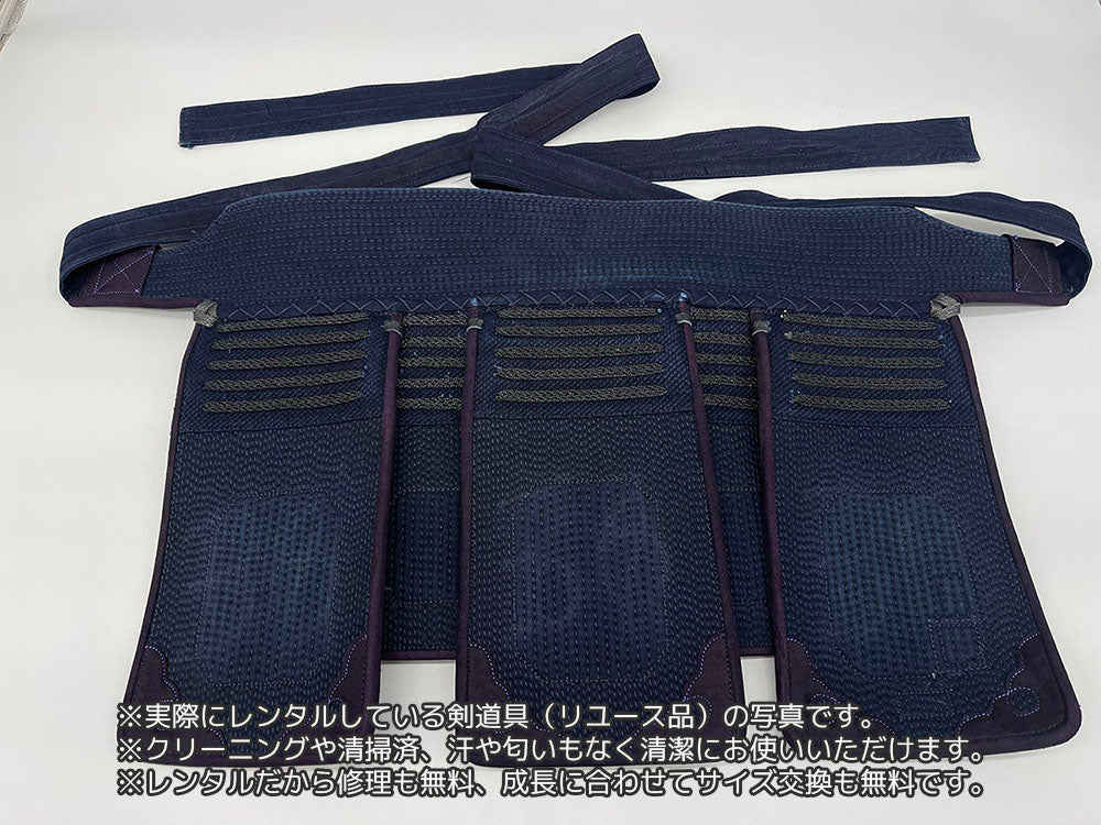 ★剣道具セットのレンタル(リユース品/クリーニング済、清掃済)