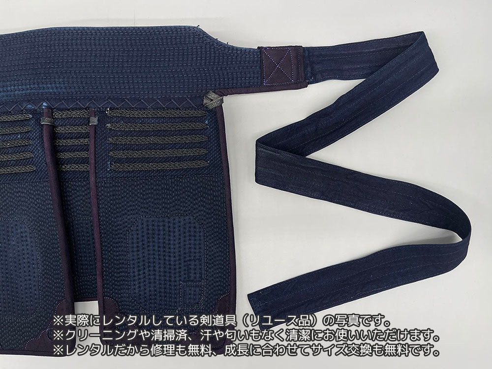 ★剣道具セットのレンタル(リユース品/クリーニング済、清掃済)